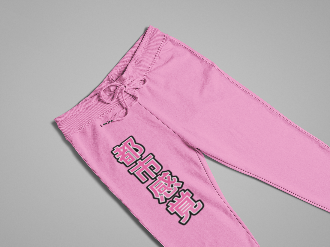 Bubble Gum Anime Crop Top and Bottoms - Pink